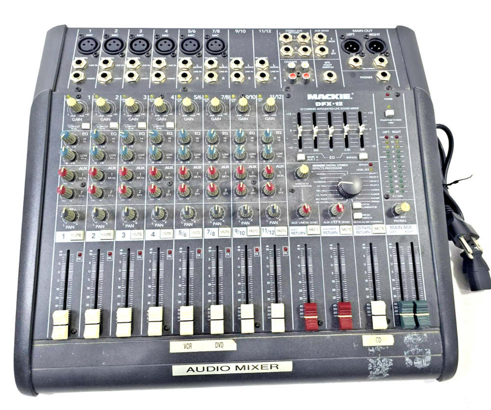 Mackie DFX12 Compact Integrated Live Sound Mixer